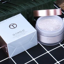 O. TWO. O матовая рассыпчатая пудра с косметической пуховкой водостойкая прозрачная финишная пудра для лица Finish Setting Makeup W3