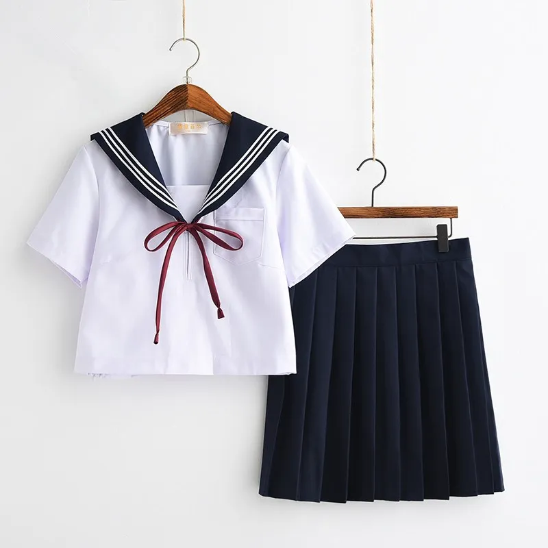 

UPHYD School Uniform Design For Teenage School Girls S-XXL Anime Cosplay Costumes Chorus Uniform Sailor Suits