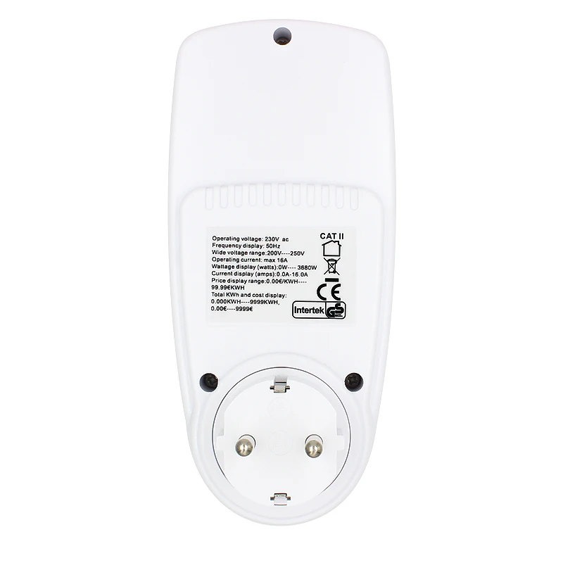 Beste EU Digitale Power Meter Energy Meter Volt Voltage Wattmeter Power Analyzer Elektronische Power Energy Meter Meten Outlet Socket