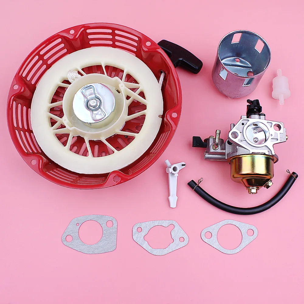Карбюратор Recoil Pull Starter для Honda GX390 13HP GX 390 газонокосилка двигатель карбюратор