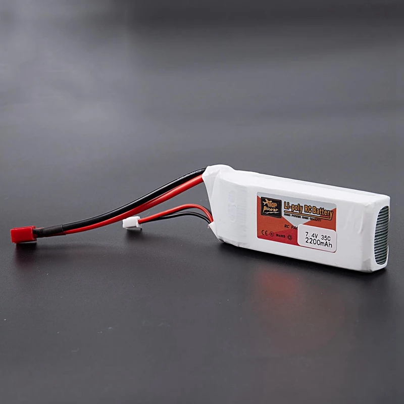 FFYY-ZOP power 7,4 V Zop power 7,4 V 2200 Mah 2 S 35C Lipo battery T Plug