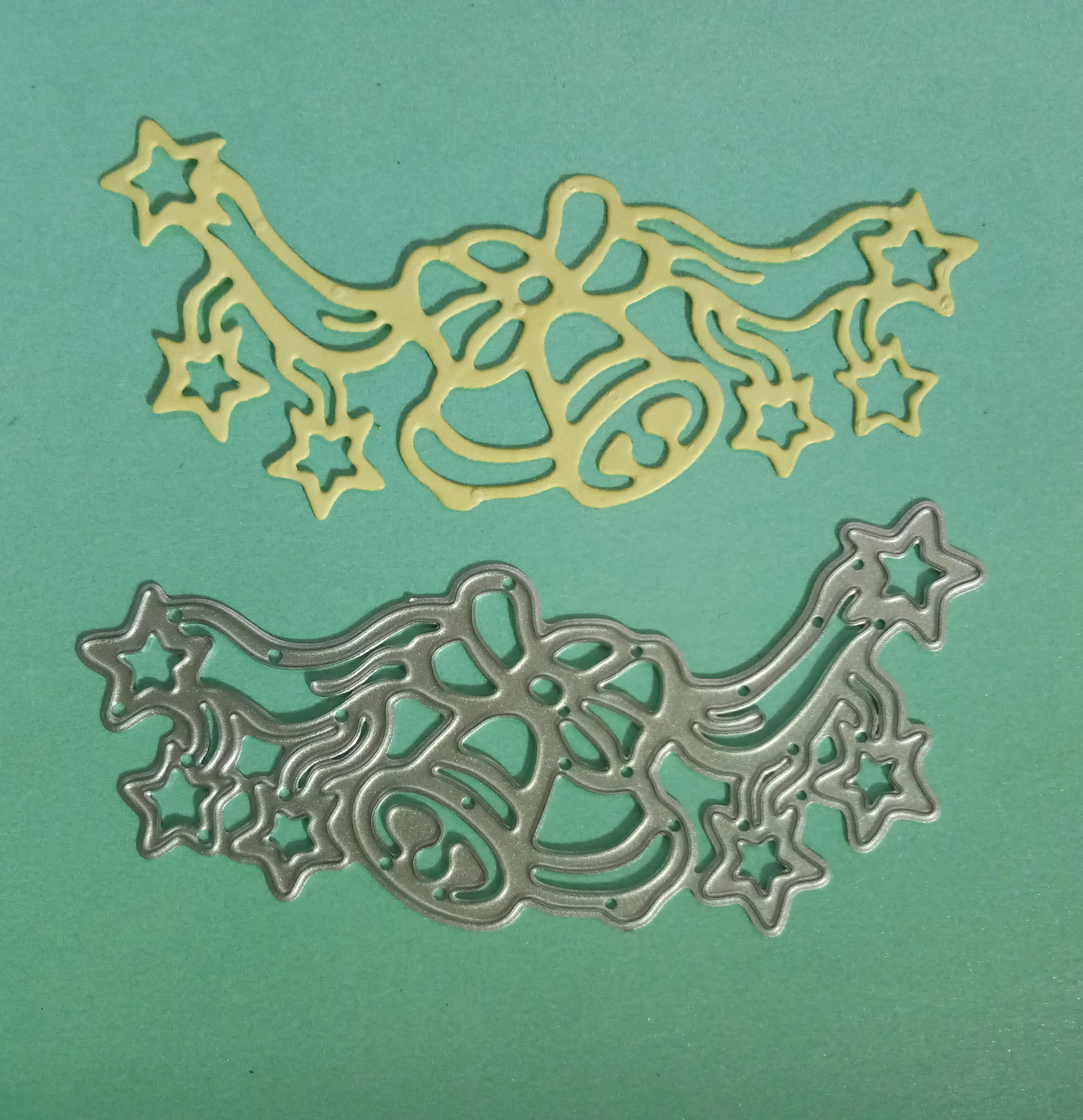 

Ufurty Bell Stars frame Metal Steel Cutting Dies Stencils for Making Scrapbooking DIY album Paper Cards Embossing Dies