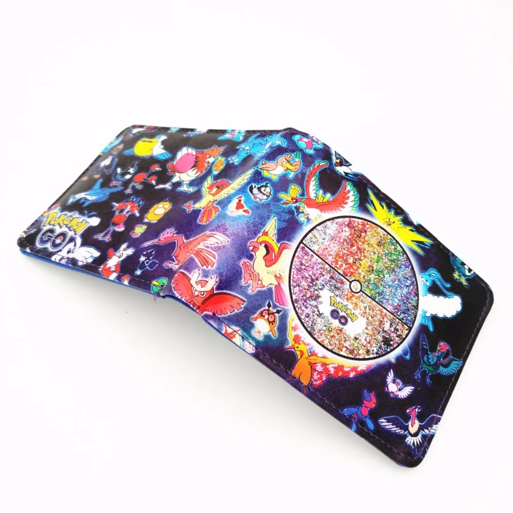 Hot Game Pokemon Go Wallets Pocket Monster Ball Purse Kids Birthday Gift Folder Short Wallet W384 | Багаж и сумки