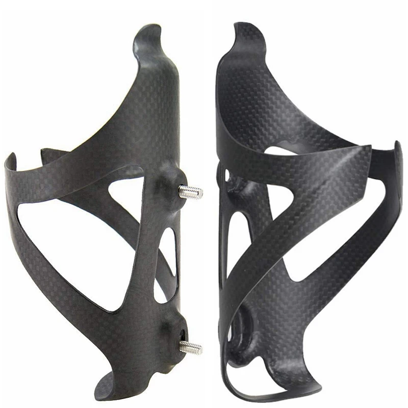 

Full Carbon Fibe Bicycle Bottle Holder Cycling Water Bottle Cage For Road Bikes, Mountain Bikes 3K Matte Finish