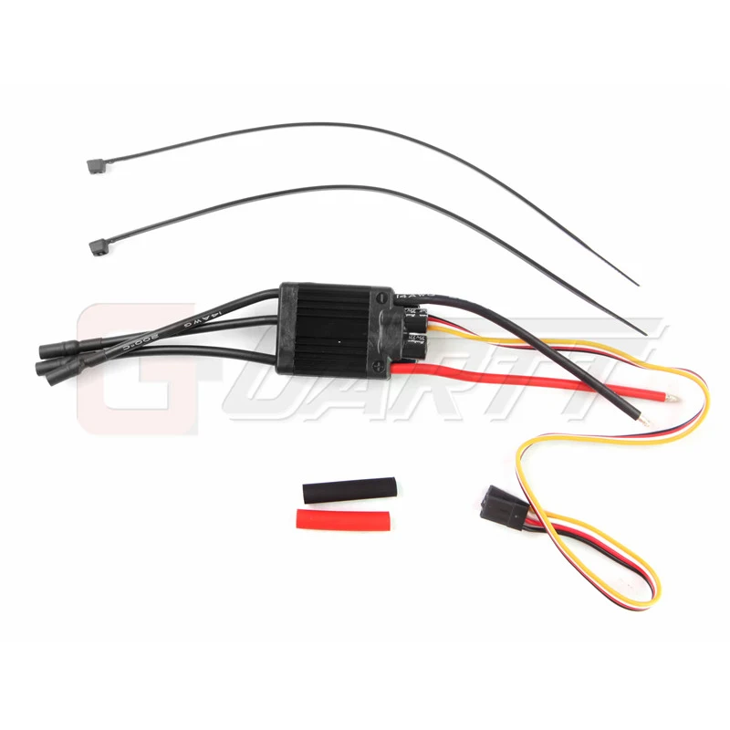 

Freeshipping HobbyWing Platinum 60A V4 3-6S Brushless ESC For 450-480 RC Heli Multicopter