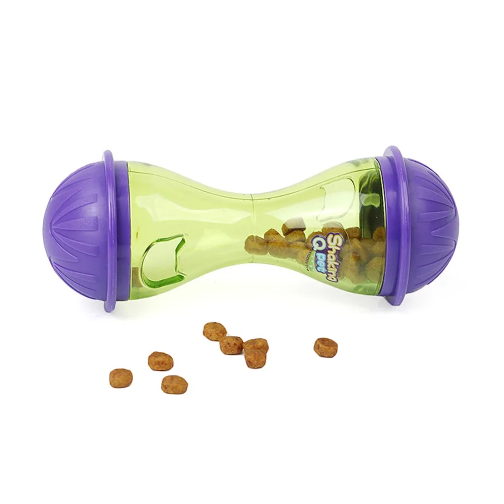 Pet Food Ball Dispense Tumbler Cats Small Dog Training Feeding Bowl Toy
