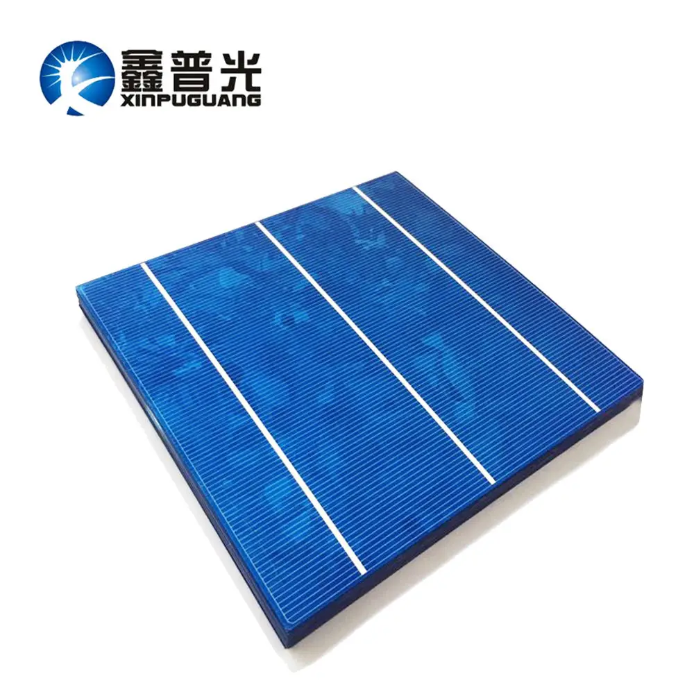 XINPUGUANG 50 шт. 156*150 мм 4,2 Вт солнечная батарея поликремния кремния DIY солнечная панель 200 Вт фотоэлектрический модуль 18% эффективность 0,5 В