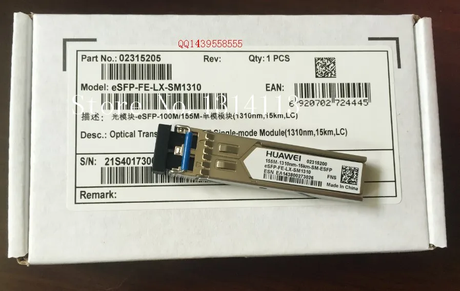 

[SAA] original Fast singlemode eSFP-FE-LX-SM1310 100M / 155M 15km 1310nm --5PCS/LOT