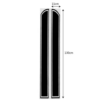 

Car decoration Decals Fashion Concise Stripe Decals Car Front Cover Stickers Scratches Decoration Sticker r30