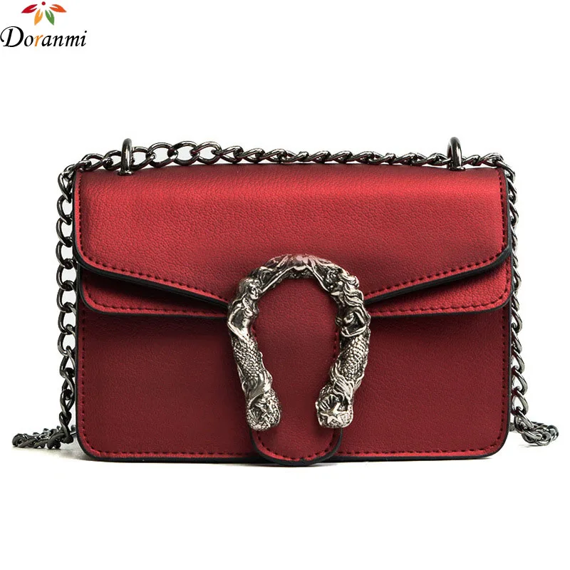 

DORANMI Square Flap Bags For Women 2019 Fashion Luxury Brand Designed Shoulder Bag Crossbody Messenger Leather Bolsa DJB978