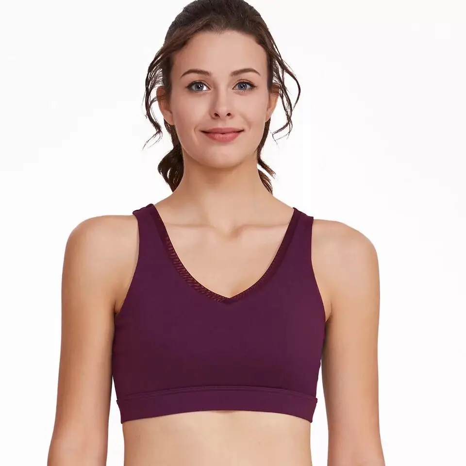 Zhuohe Push Up спортивный топ белый пастель сухая бюстгальтер танк Sujetador Deportivo лифчик