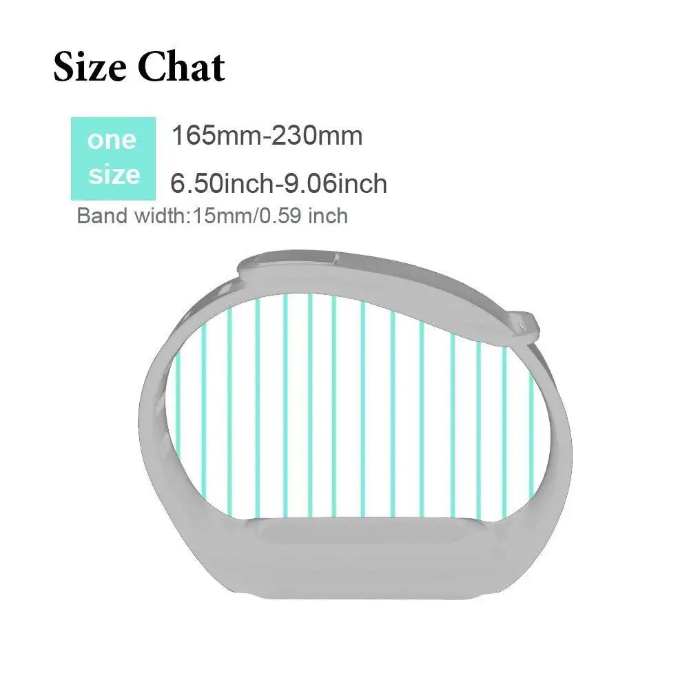 Honecumi 4 упаковка для Fitbit One Bands сменный мягкий силиконовый браслет ремешок