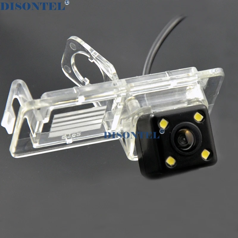 

wired wireless night visison Camera Car Rear View Camera With 4 LED HD CCD Camera For Renault Megane 2009-2013