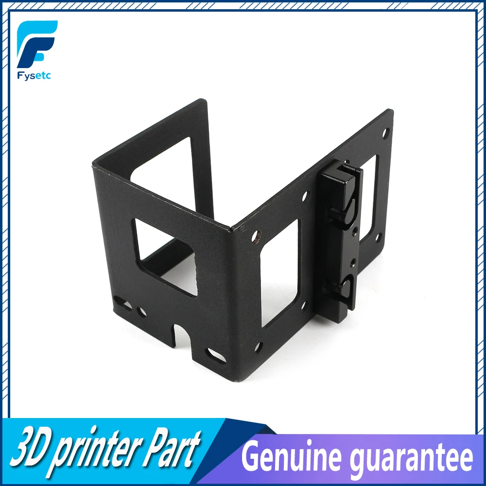

L Bracket U-shaped Metal Bracket Extruder Timing Belt Holder Black For Prusa I3 MK7 MK8 Extruder 3D Printer Part