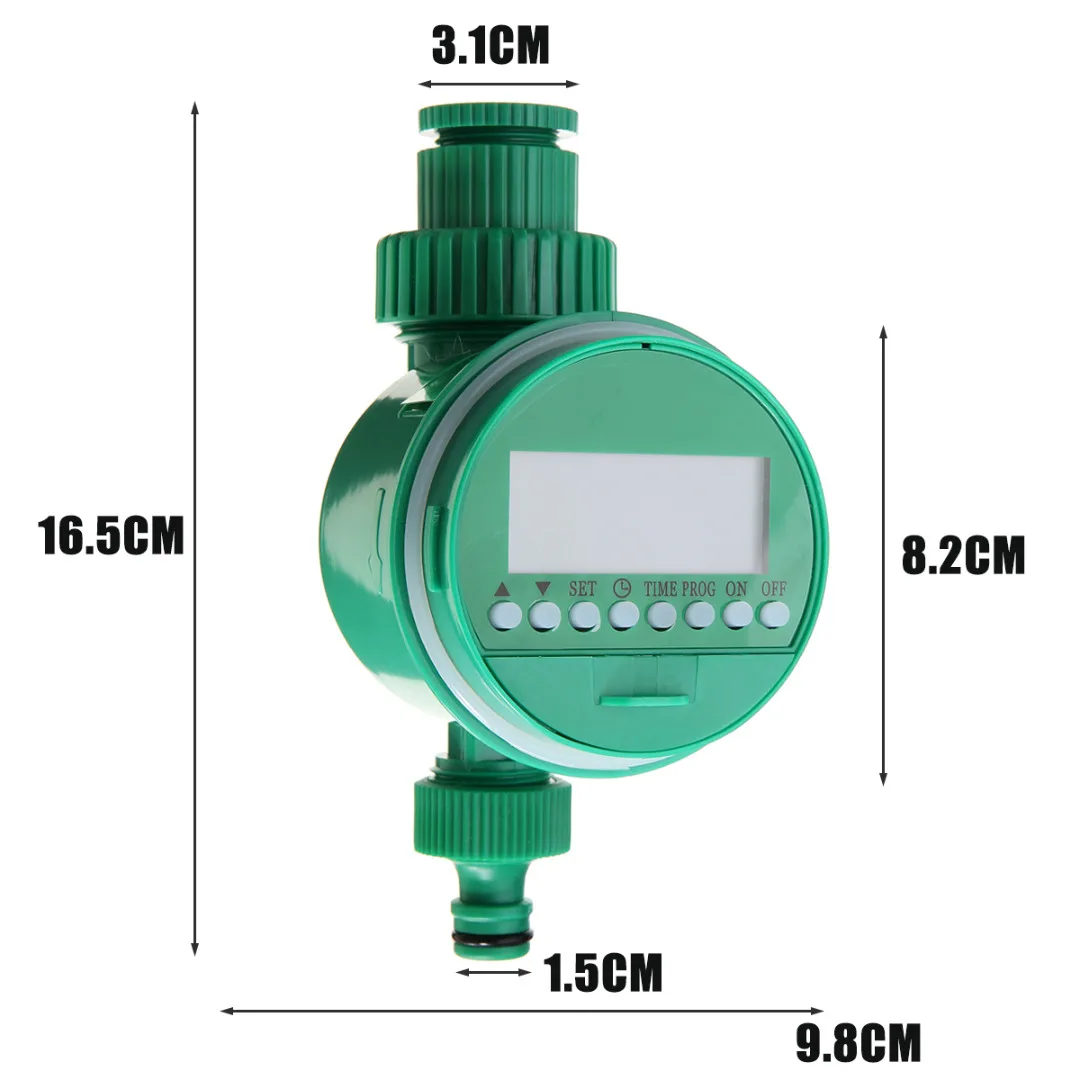 Garden Digital Sprinkler Control Timer LCD Programmable Clock Irrigation Timer Automatic Controller For Garden Watering Tool