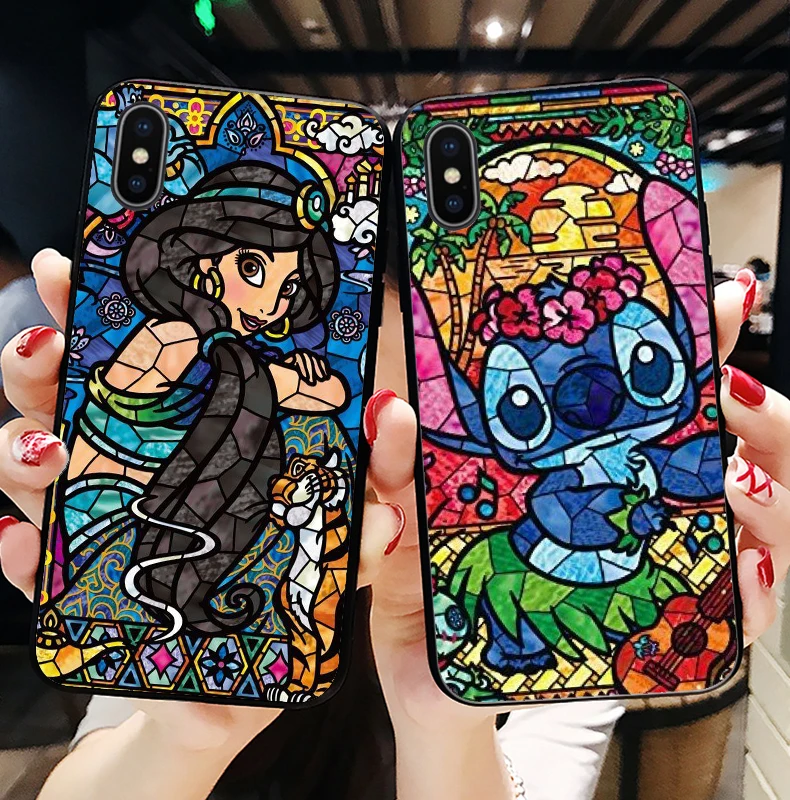 

Cartoon Disneys Mickey Mouse black soft TPU silicone phone cover case for iPhone X10 6Plus SE 5 5S 6 6S MAX XR XS 7 8Plus