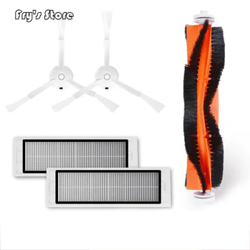

Fry's Store 4 * side brush + 1 * Rolling brush + 2 * filters Suitable for xiaomi mi robot xiaomi robot For Dropshipping