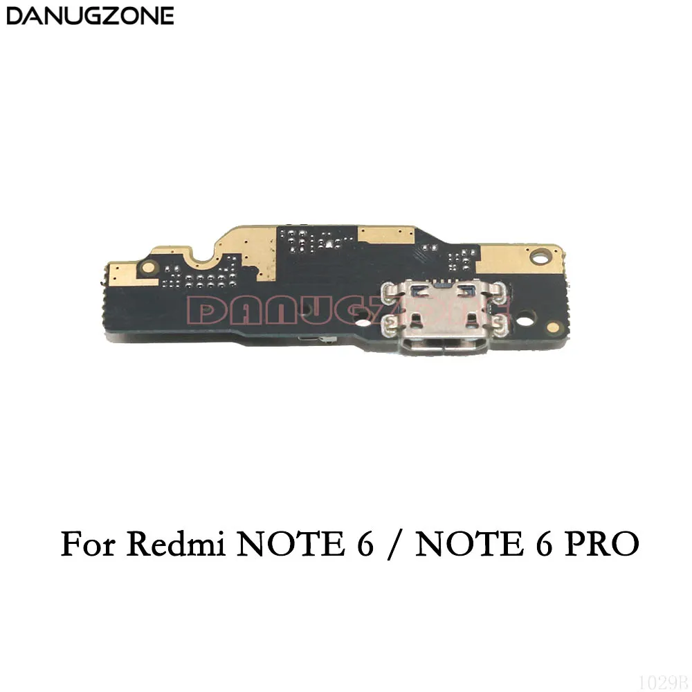 For Redmi NOTE 6 Pro Зарядная док-станция usb порт разъем плата для зарядки гибкий кабель для Xiaomi Redmi Примечание 5A 6 5 Pro 5PRO/Redmi 5 Plus - Цвет: For Redmi NOTE 6 Pro