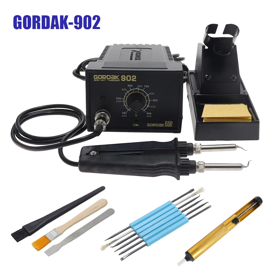 GORDAK 902 ESD SMD сварочный пинцет ремонтная станция Электрический термостат