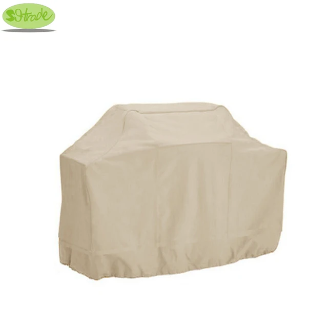 Cart barbecue grill cover 148x61x120cm , Beige color, Beige
