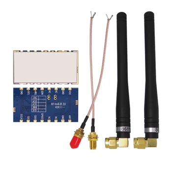 

20pcs 1W RF4463F30 +antenna 433mhz RF transceiver module 3.5km 500mW 868/915MHZ; 1W 433/470MZH Si4463