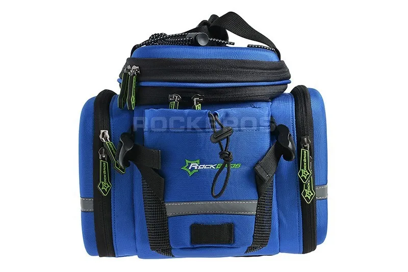Discount Rockbros 12L Mountain Bike Bag 3 In 1 Rear Rack Shoulder Sotrage Carrier Bags Handbag  Bicycle Trunk Cycling Saddle Bag 38