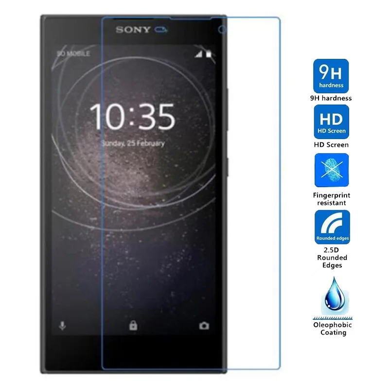 

For Sony Xperia L1 / L2 G3311 G3313 Dual SIM G3312 Glass 5.5 inch Screen Protector 9H Protective Film Tempered Glass