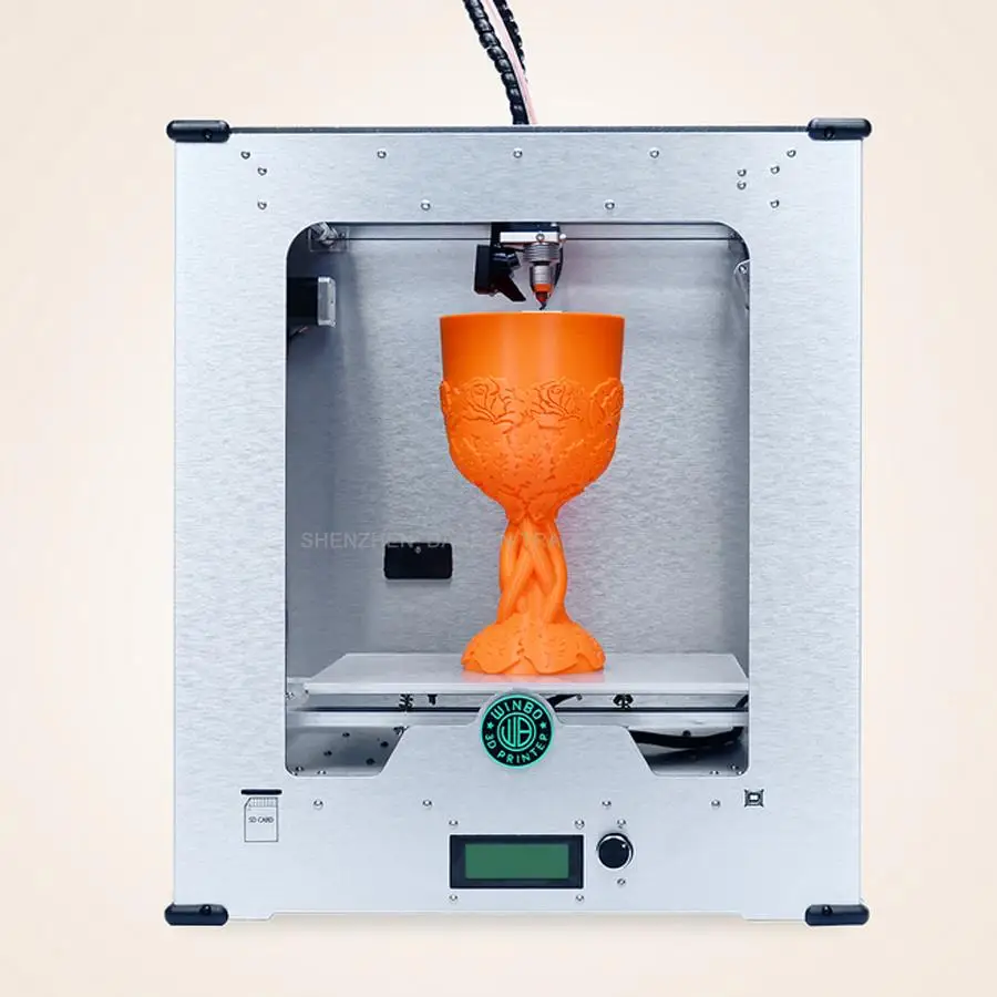 High Quality mini 3D printing machine three-dimensional USB port LAN port Pla ABS material LED screen 3D printer