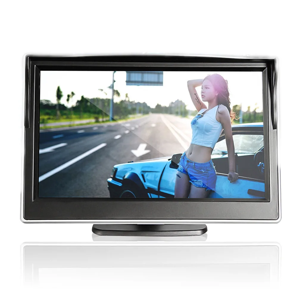 

5 inch Car Monitor for Rear View Camera Auto Parking Backup Reverse Monitor HD 800*480 tft-lcd Screen