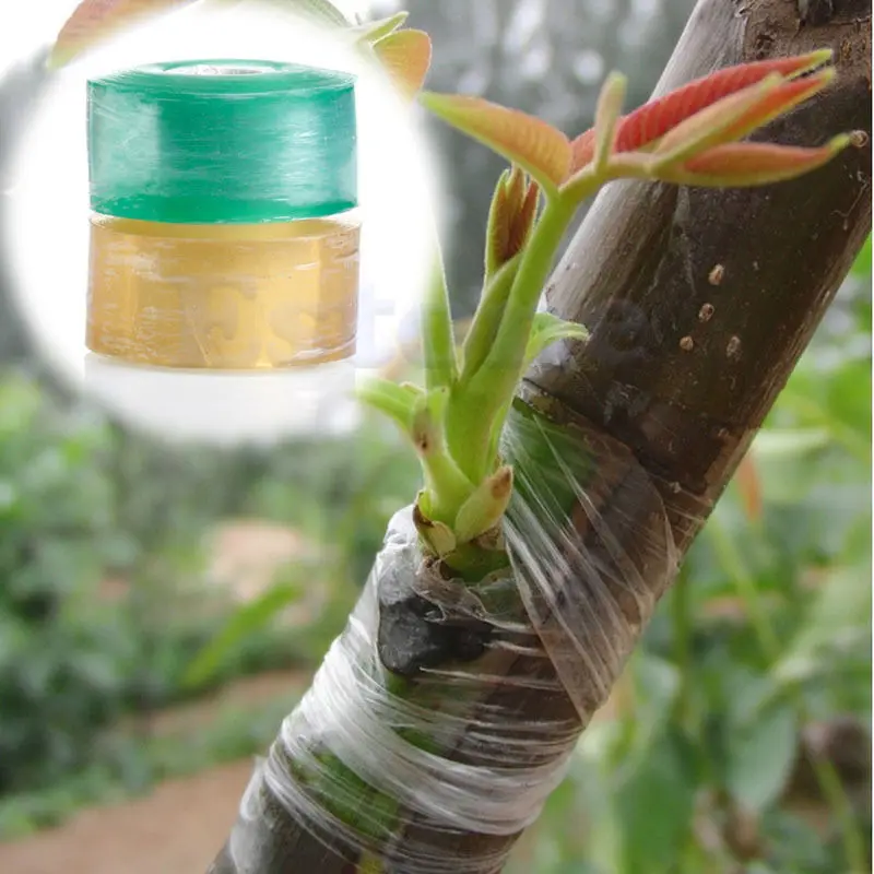 Новая детская растягивающаяся прививочная лента самоклеющаяся садовая Цветочная растительная влагозащитная пленка для флористики 25 мм x 100 м