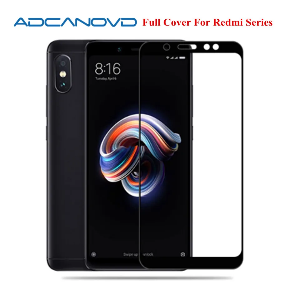 

Tempered Glass for Xiaomi Redmi 5 5 plus Note 5 Pro 5a full cover screen protector for Xiaomi Mi 5 6 Note3 protective glass film