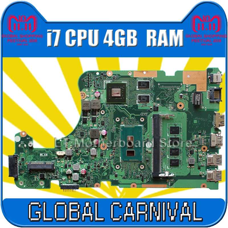 X555LD Motherboard i7 4GB REV 3.6 For ASUS X555LP X555L F555L K555L W591L Laptop motherboard X555LD Mainboard X555LD Motherboard цена X555LD Motherboard i7 4GB REV 3.6 For ASUS X555LP X555L F555L K555L W591L Laptop motherboard X555LD Mainboard X555LD Motherboard цены онлайн