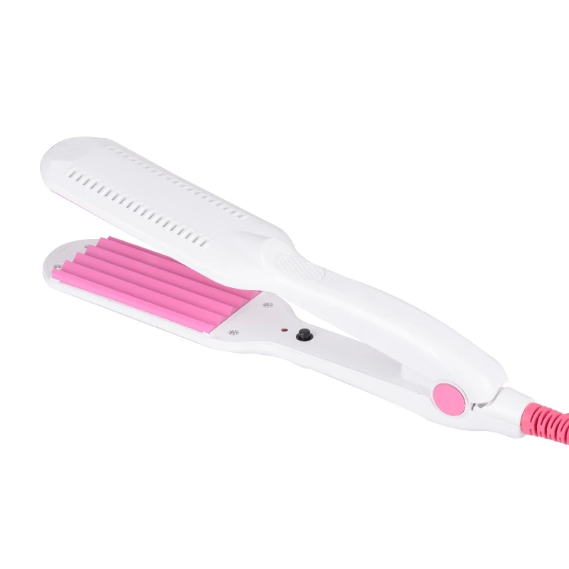 

Eu Plug Temperature Control Corrugated Curling Hair Crimper, Fluffy Small Waves Hair Curlers Curling Irons Styling Tool