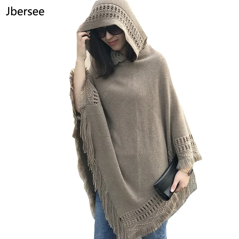 Wholesale YDIRi Jbersee Poncho Winter Scarf 2018 Women's Luxury Brand Winter Scarf Warm Acrylic Scarves Women Fashion Tassels Pashmina WN029 Wholesale YDIRi Jbersee Poncho Winter Scarf 2018 Women's Luxury Brand Winter Scarf Warm Acrylic Scarves Women Fashion Tassels Pashmina WN029