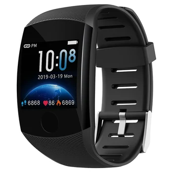 

Q11 Smart Watch Waterproof Fitness Bracelet Big Touch Screen Message remind Heart RateTime Activity Tracker Wristband