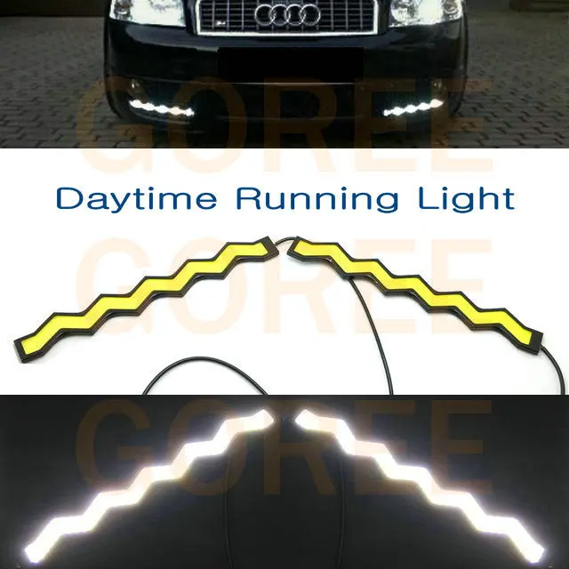 

New Type 6w DRL COB chip smd Super Bright Car Auto Tail Backup Reverse COB Bulb Driving Lamp l Daytime running lights