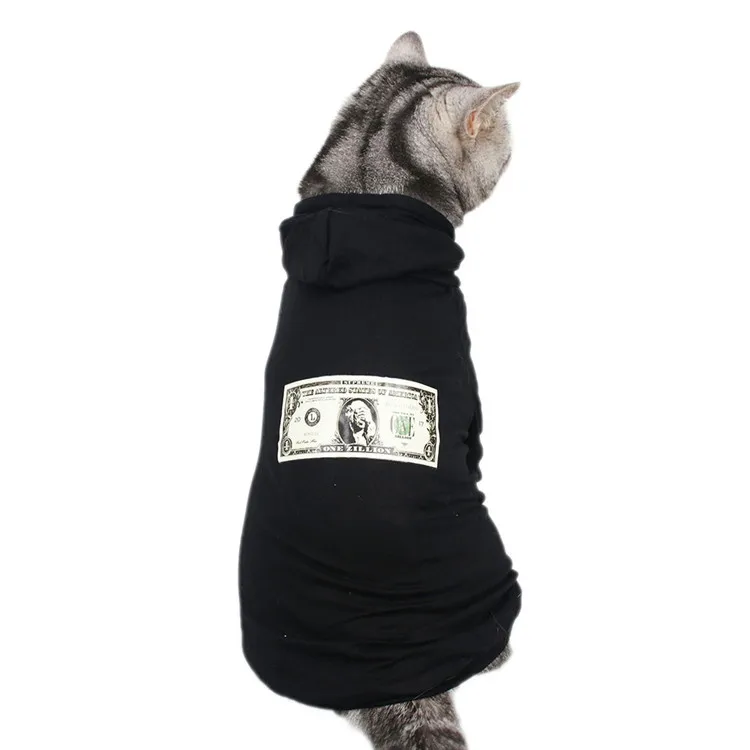 Traumdeutung маленькая одежда для кошек Домашние животные верхняя одежда с капюшоном одежда костюм для котенка для собак Одежда Щенок йоркширского терьера пальто ropa gato