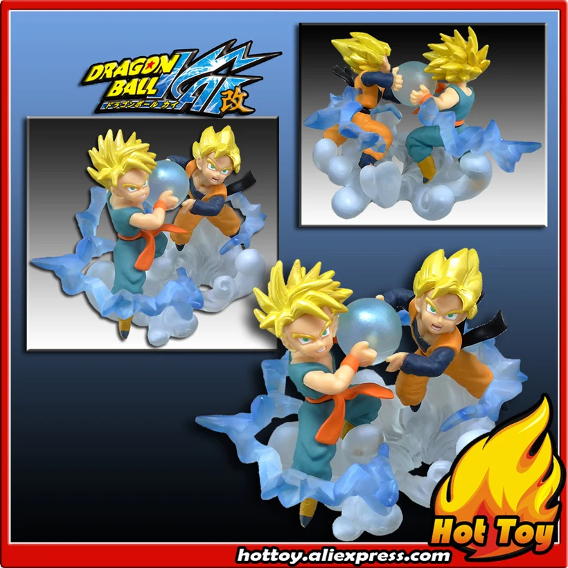 

100% Original BANDAI Gashapon PVC Toy Figure HG Imagination 06 - Super Saiyan Goten & Trunks from "Dragon Ball Z" (5cm tall)
