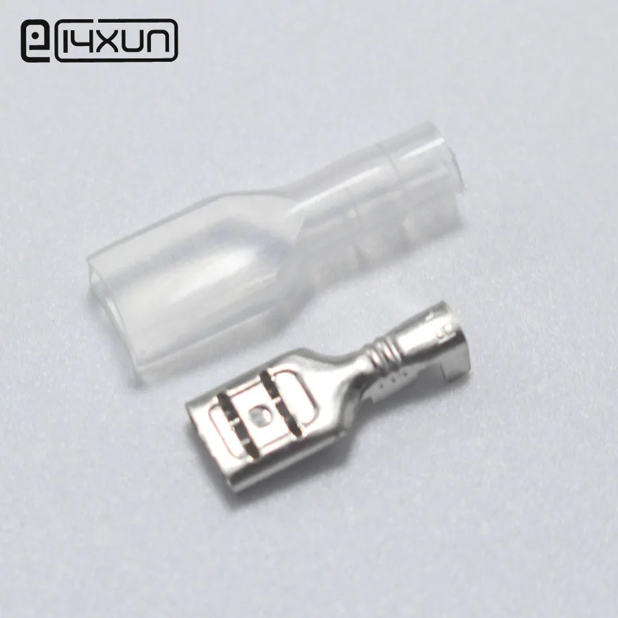 20 шт. обжимные клеммы для автомобиля 4 8 мм|crimp terminal|connector terminalwire connector terminals |