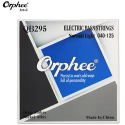 Оригинальный Orphee qb295 040-125 электрический бас 5 строк бас нормальный свет глубокий тембр никелевого сплава Гитары строки