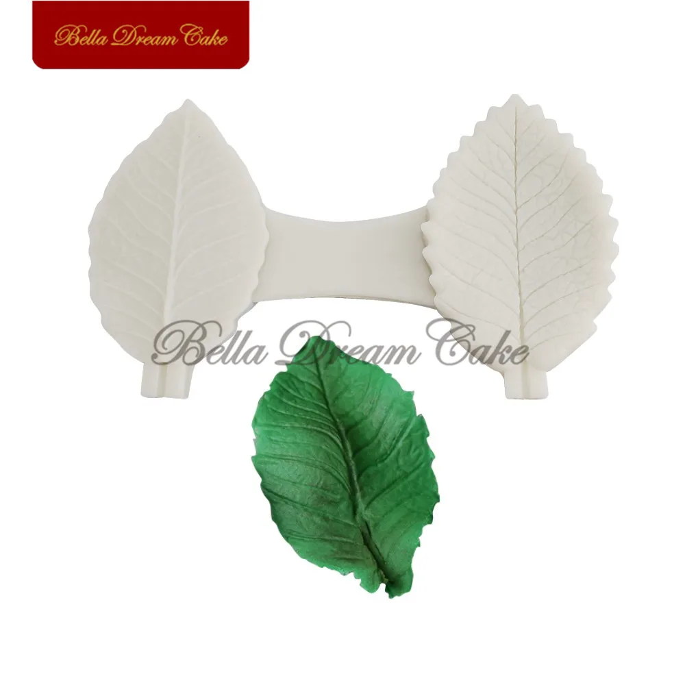 Rose Leaves Veiner Mold Sugarcraft Cake Mould DIY Fondant Flower Moulds Decorating Tool Kitchen Accessories Bakeware | Дом и сад