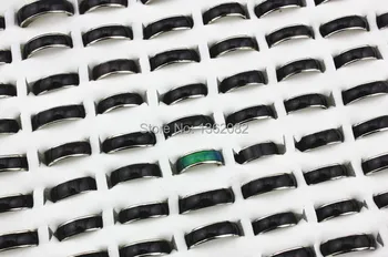 

50pcs/LOT MIXED SIZE 6mm Smooth Silver Plated Amazing Color Changing Emotion Feeling Temperature Mood Rings Band MR72