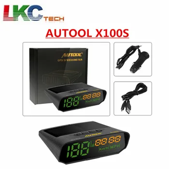 

2019 AUTOOL X100S Universal Car HUD head up display OBD2 Car Speedometer MPH/KM/h Overspeed Alarm Smart Digital Speedometer