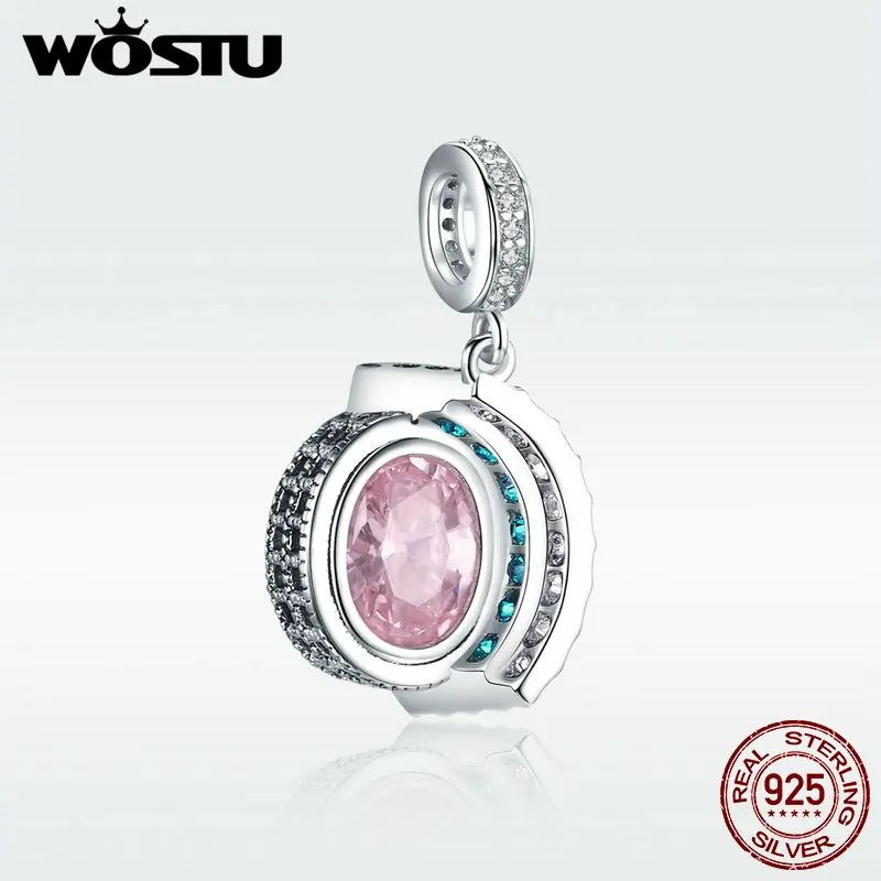 WOSTU 2019 новая 100% Серебро 925 пробы оригинальный Римский Колизей кулон подвески