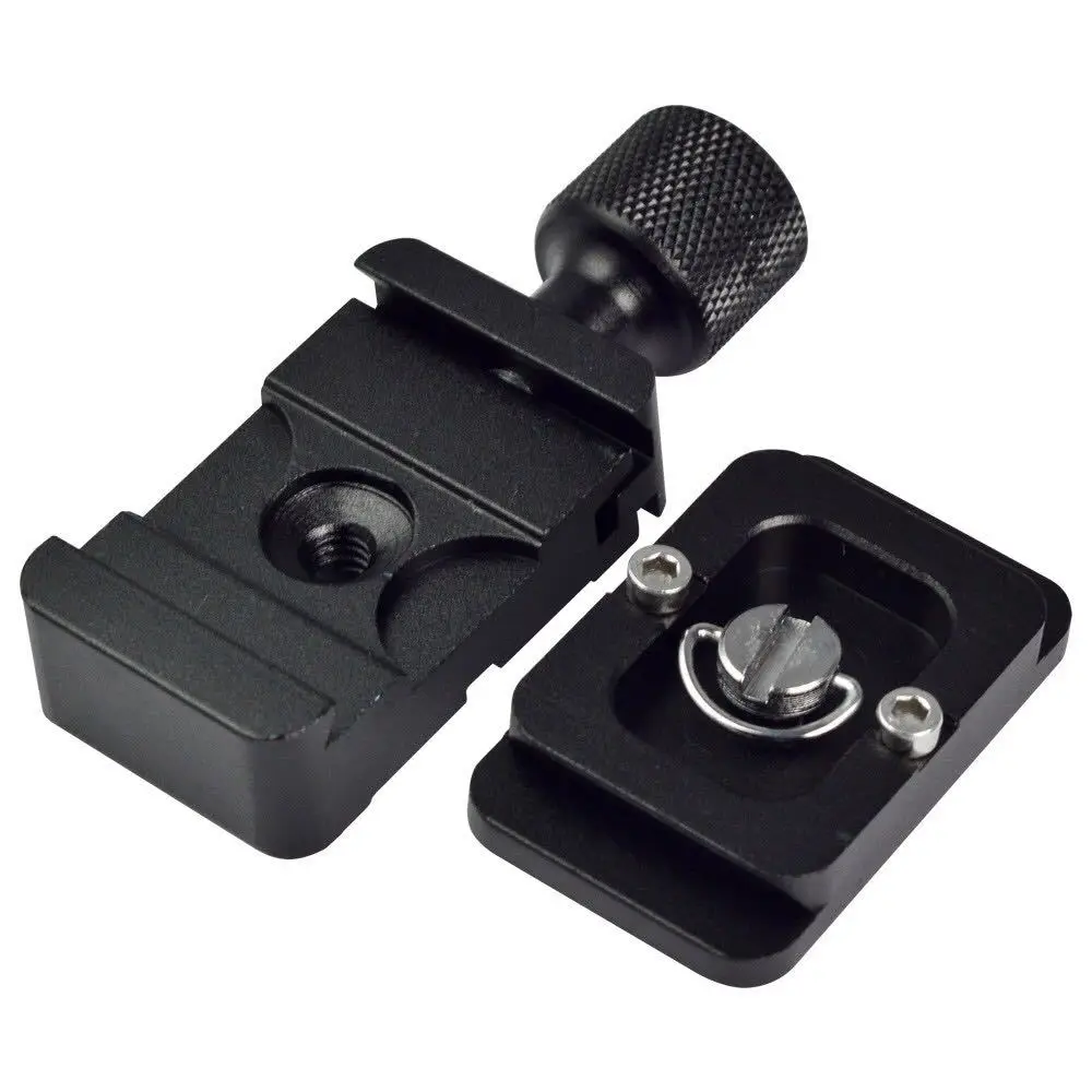 Kaliou Digital SLR Camera 2in1 1 set 1PCS 30mm Quick Release Plate + 1PCS Metal Clamp for Benro Arca Swiss Benro Kirk Tripod K30