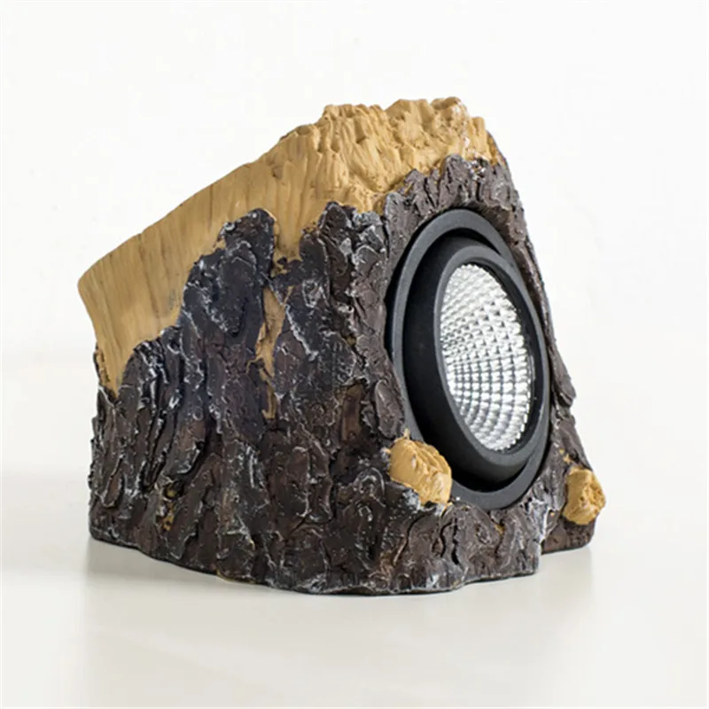 

Changeable LED Solar Panel Simulation Stump Lights Waterproof Outdoor Lawn Garden Park Atmosphere Luz Lamp Garland Decoration