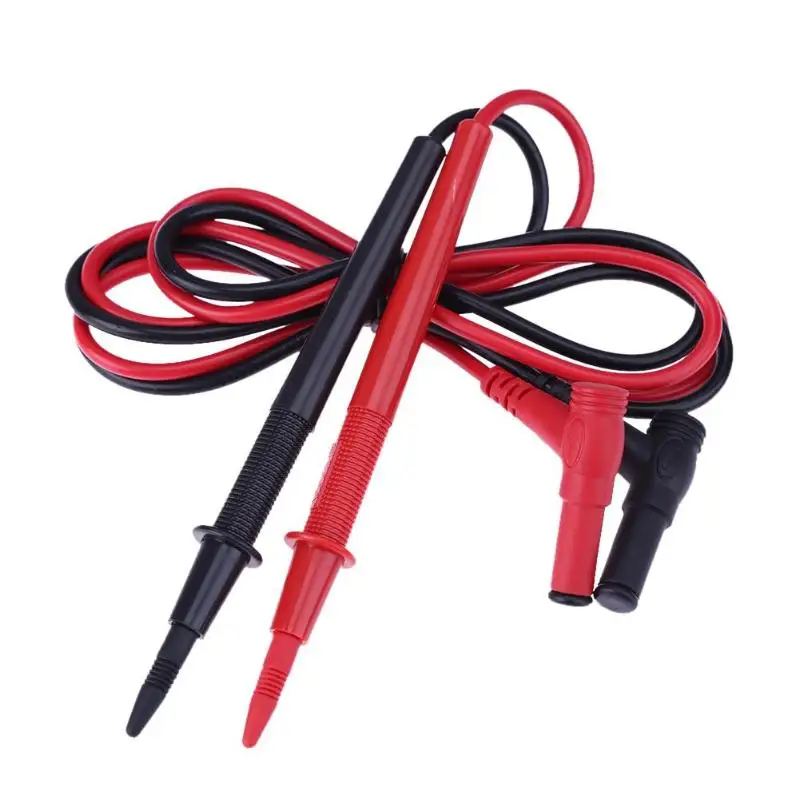 2pcs Universal Digital Multimeter Lead Probe Wire 1000V 10A Ammeter