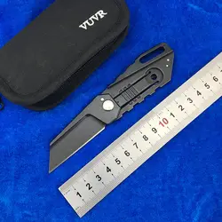 Nighthawk складной Флиппер Ножи M390 лезвие Титан Ручка Открытый Отдых охотничий карман подарок фрукты Ножи EDC