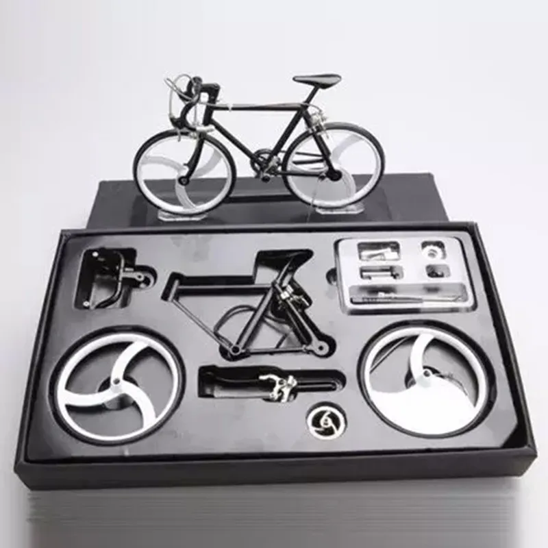 

DIY 3D Stereo Mosaic Creative Jigsaw Puzzle Model of Assembled Toy Bicycle Alloy Toy for Children Living Room Decorations Gifts