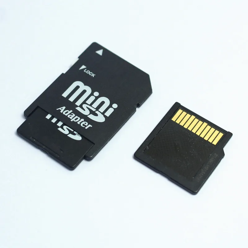 MiniSD карта 256MB MINISD карта памяти 256M с адаптером Mini SD карта для телефона